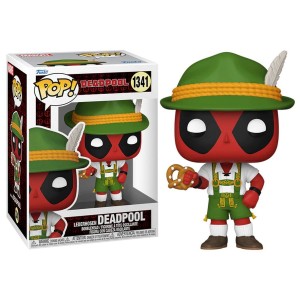 فیگور 9 سانتی فانکو پاپ ددپول با لباس لدرهوسن (1341) Funko Pop Lederhosen Deadpool