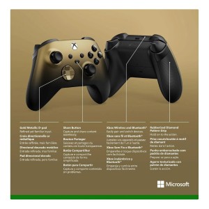 دسته بازی ایکس باکس مدل Xbox Controller/Gold Shadow