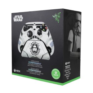 دسته بازی ایکس باکس و پایه شارژر Razer مدل Razer Stormtrooper xbox Controller/Limited Edition