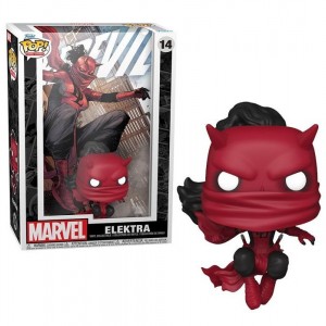 فیگور اسپشیال 9 سانتی فانکو پاپ الکترا به همراه کاور کمیک (14) Funko Pop Elektra