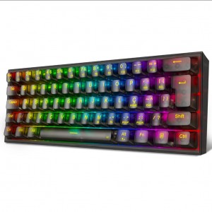 کیبورد گیمینگ ردراگون مدل Redragon Fizz K617 CTB