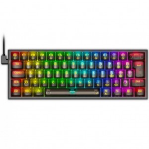 کیبورد گیمینگ ردراگون مدل Redragon Fizz K617 CTB