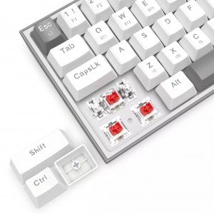 کیبورد گیمینگ بی سیم ردراگون مدل Redragon K705 WG-R Lena Pro