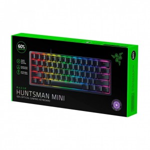کیبورد گیمینگ ریزر مدل Razer Huntsman Mini-Purple Switch