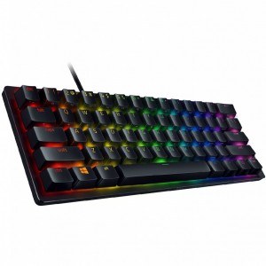 کیبورد گیمینگ ریزر مدل Razer Huntsman Mini-Purple Switch