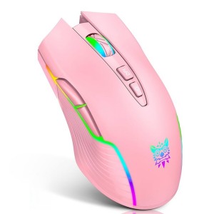 موس بی سیم گیمینگ اونیکوما مدل Onikuma CW905 Wireless / صورتی