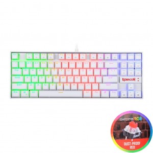 کیبورد گیمینگ ردراگون مدل Redragon K552W Kumara / سوئیچ قرمز