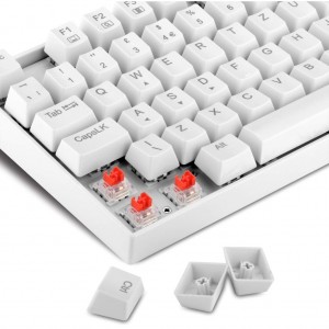 کیبورد گیمینگ ردراگون مدل Redragon K552W Kumara / سوئیچ قرمز