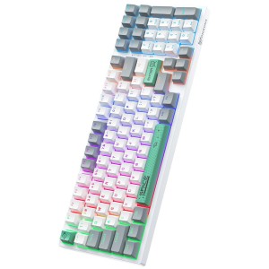 کیبورد گیمینگ اونیکوما مدل Onikuma G38 / سفید