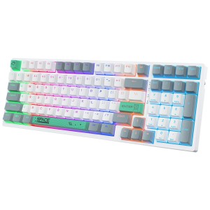 کیبورد گیمینگ اونیکوما مدل Onikuma G38 / سفید