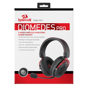 هدست گیمینگ بی سیم ردراگون مدل Redragon H386 Diomedes Pro