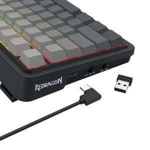 کیبورد گیمینگ بی سیم ردراگون مدل Redragon K686 SP EISA PRO
