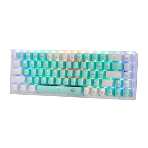 کیبورد گیمینگ بی سیم ردراگون مدل Redragon K631 GW Castor Pro