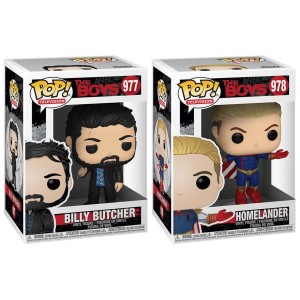 فیگور اورجینال فانکو پاپ دو عددی هوملندر و بیلی بوچر Funko Pop Homelander (978) Billy Butcher (977)