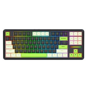 کیبورد گیمینگ بی سیم ردراگون مدل Redragon K734 BWG Wildslash