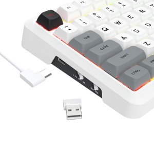 کیبورد گیمینگ بی سیم ردراگون مدل Redragon K688 WGL Bragi Pro