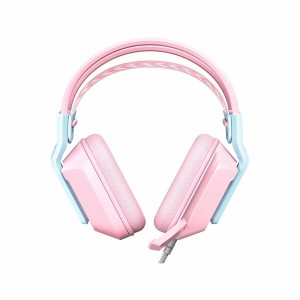 هدست گیمینگ اونیکوما مدل Onikuma X13 / صورتی