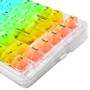 کیبورد گیمینگ بی سیم ردراگون مدل Redragon K649 CTB Elf Pro