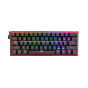 کیبورد گیمینگ ردراگون مدل Redragon K617 Fizz/مشکی