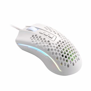 موس گیمینگ ردراگون مدل Redragon M808 Storm / سفید