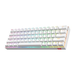 کیبورد گیمینگ بی سیم ردراگون مدل Redragon K530W Draconic Pro (سفید)