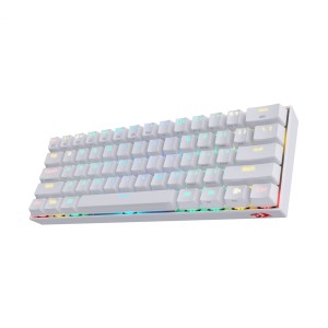 کیبورد گیمینگ بی سیم ردراگون مدل Redragon K530W Draconic Pro (سفید)