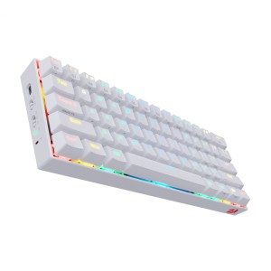 کیبورد گیمینگ بی سیم ردراگون مدل Redragon K530W Draconic Pro (سفید)