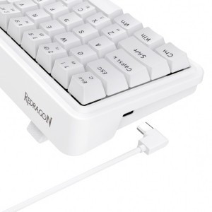 کیبورد گیمینگ ردراگون مدل Redragon K709W Nova / سفید