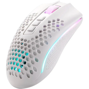 موس بی سیم گیمینگ ردراگون مدل Redragon M808 W-KS Storm Pro / سفید