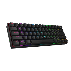 کیبورد گیمینگ بی سیم ردراگون مدل Redragon K530 Draconic Pro / مشکی / سوئیچ قهوه‌ای