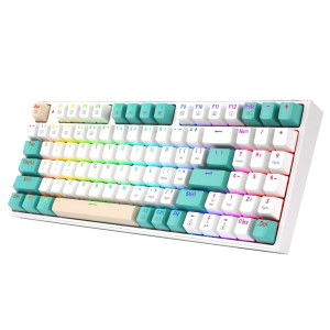 کیبورد گیمینگ بی سیم ردراگون مدل Redragon Veigar K643 WGC Pro / سوئیچ قرمز