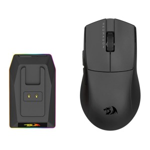 موس بی سیم گیمینگ ردراگون مدل Redragon M999 King Ultra به همراه پایه شارژر رومیزی