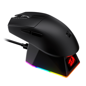 موس بی سیم گیمینگ ردراگون مدل Redragon M999 King Ultra به همراه پایه شارژر رومیزی