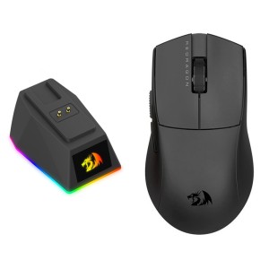 موس بی سیم گیمینگ ردراگون مدل Redragon M999 King Ultra به همراه پایه شارژر رومیزی
