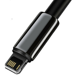 کابل  تبدیل USB به لایتنینگ باسئوس مدل baseus Tungsten طول 2 متر-طلایی