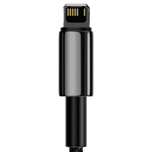 کابل  تبدیل USB به لایتنینگ باسئوس مدل baseus Tungsten طول 2 متر-طلایی