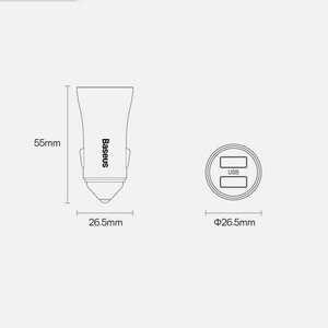 شارژر فندکی باسئوس مدل baseus CGJM000113-60W