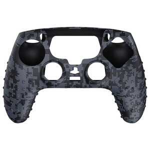 محافظ دسته پلی استیشن 5 اسپارک فاکس مدل Silicone Grip Pack Digital Camo به همراه روکش آنالوگ sparkfox