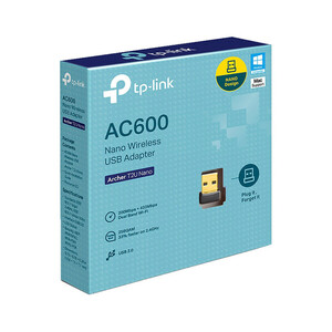 کارت شبکه USB تی پی-لینک مدل tplink AC600 Archer T2U Nano