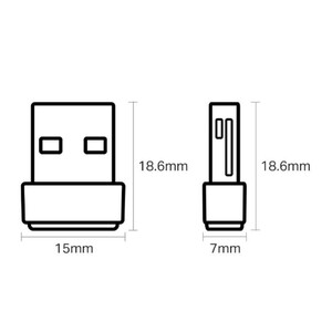 کارت شبکه USB تی پی-لینک مدل tplink AC600 Archer T2U Nano