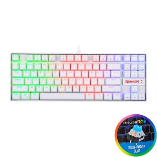 کیبورد گیمینگ ردراگون مدل Redragon K552W Kumara / سوئیچ آبی