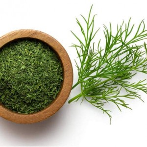 شوید خشک تمیز پاک شده