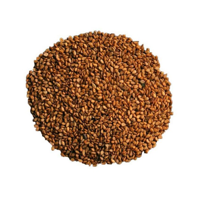 کنجد قهوه ای شسته