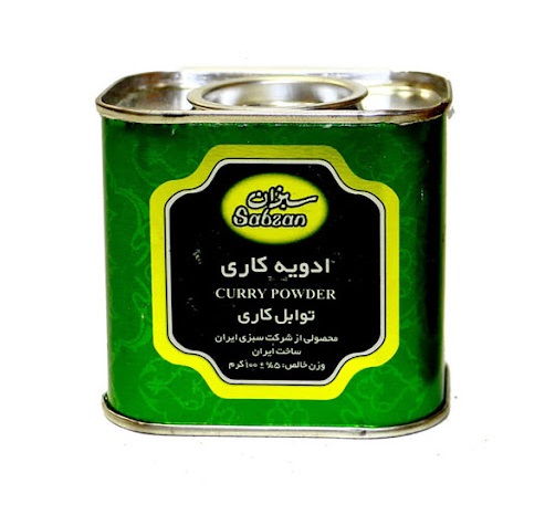 ادویه سبزان 100 گرمی
