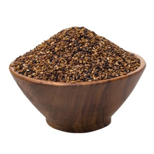کنجد قهوه ای خام