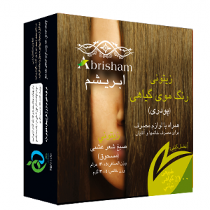 رنگ موی ابریشم زیتونی