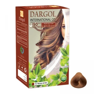 رنگ مو دارگل قهوه ای روشن