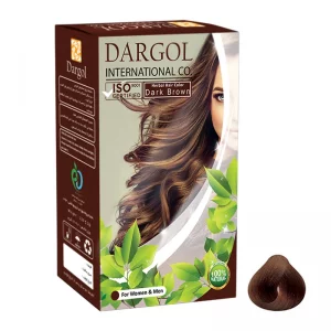 رنگ مو دارگل قهوه ای تیره