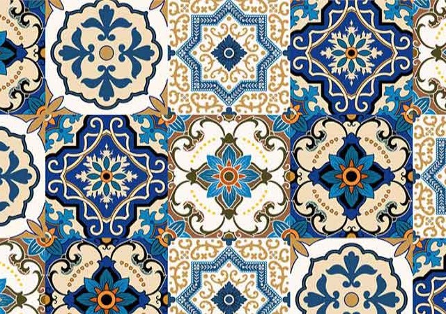 کاشی استخری طرح 6