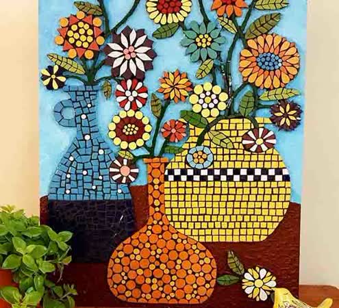 کاشی معرق طرح 1